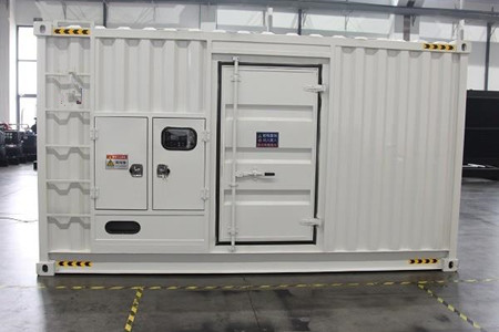 集裝箱發電機組冒白煙是怎么回事？應如何解決？